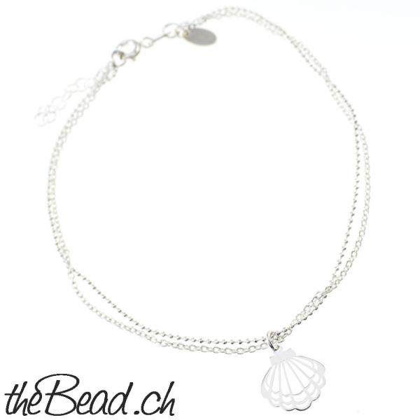 anklet made of silver