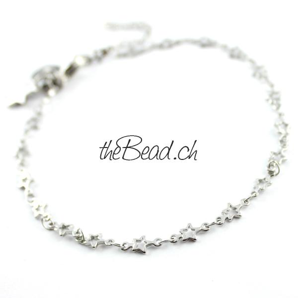 Onlineshop anklet jewelry made of leather