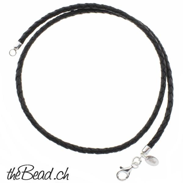 Lederkette und Lederketten vom Online Schmuckshop thebead