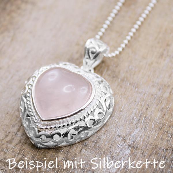 Silberanhänger Herz