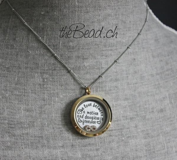 inlet locket pendant