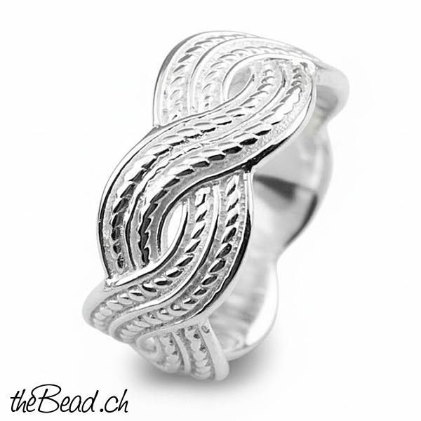 Silber Fingerring und damenring sowie fingerringe