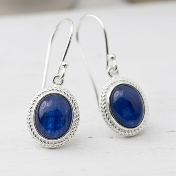 hübsche blaue ohrringe