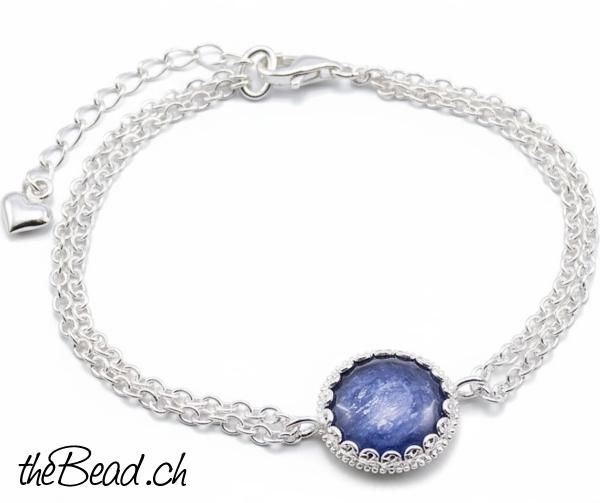 kyanit  silberarmband online kaufen schweiz