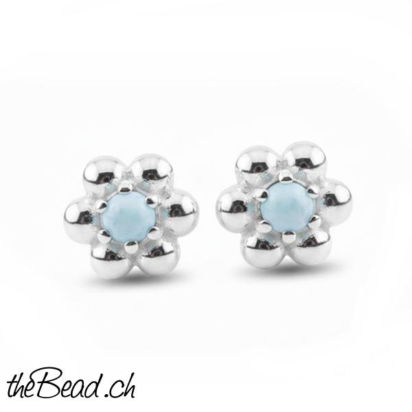 Larimar Ohrstecker