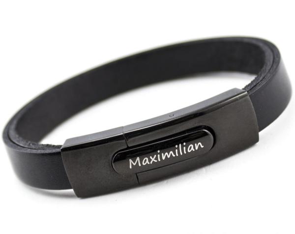 lederarmband mit gravur