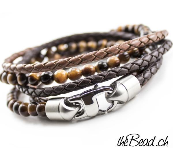 leather bracelet