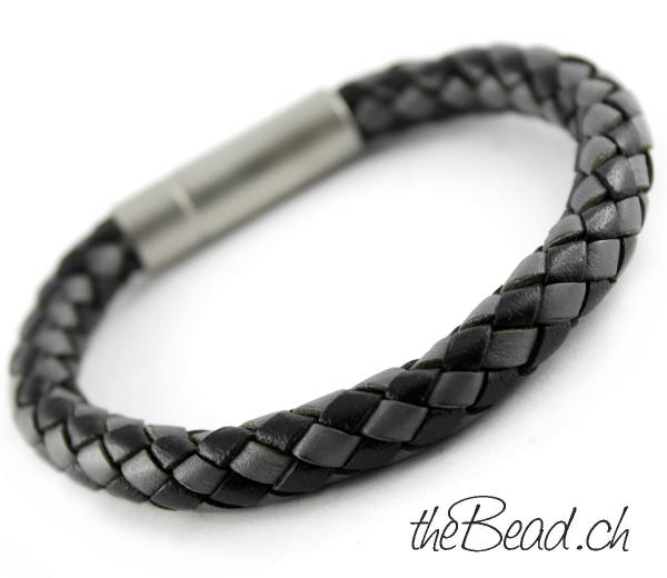 hebeldruckverschluss aus Edelstahl bei theBead