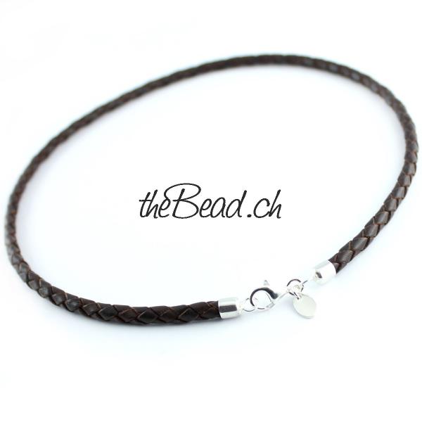 Lederketten Onlineshop thebead schmuck aus der Schweiz