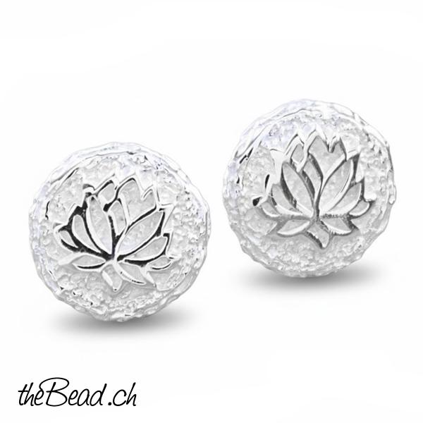 lotusblume ohrstecker