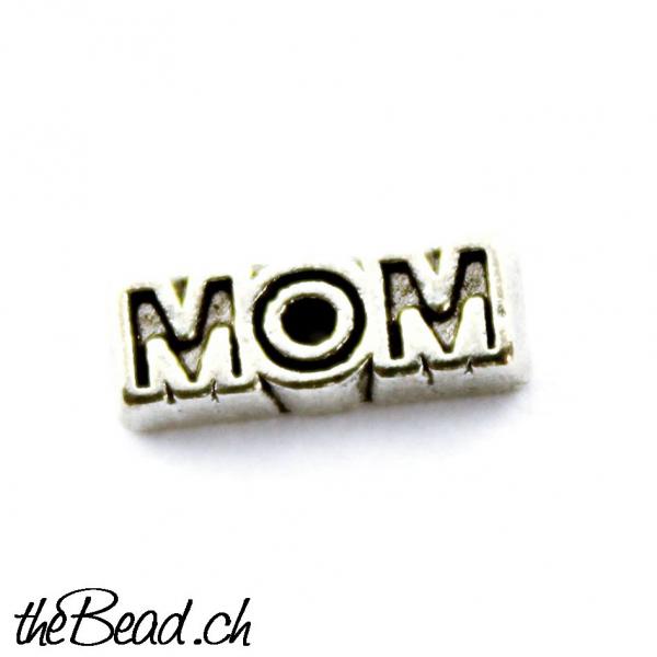 MOM floating Charm for locket necklace