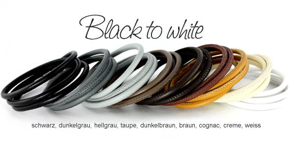 braided leather bracelet in light brown