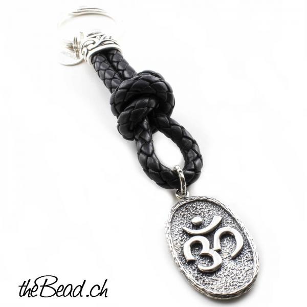 key chain made of 925 sterling OM