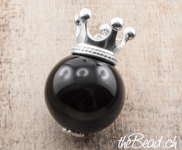 onyx kugel mit krone