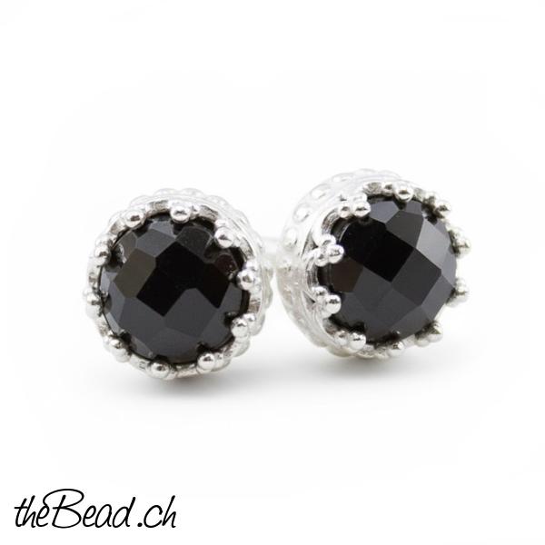 925 sterling silver spinell ohrringe