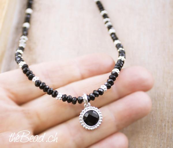 Onyx Halskette