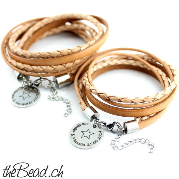 couple bracelet for him and her