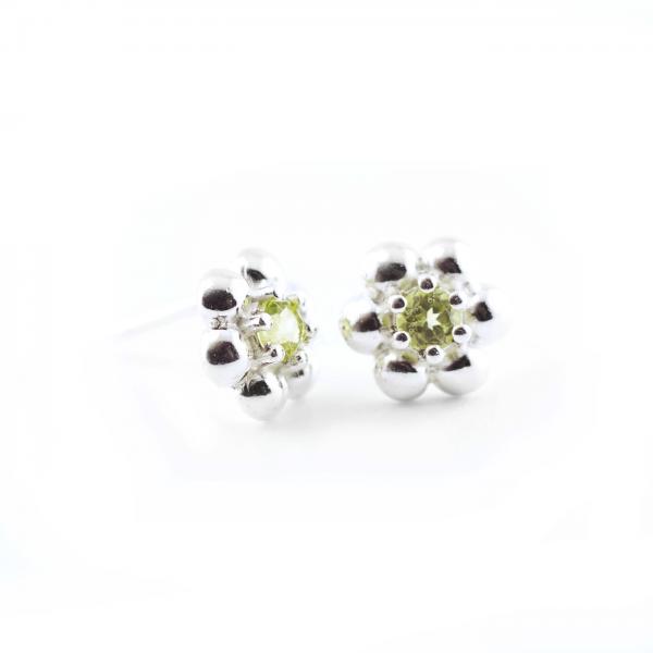 fingerring dots mit passendem Ohrschmuck geschenkidee damen von thebead