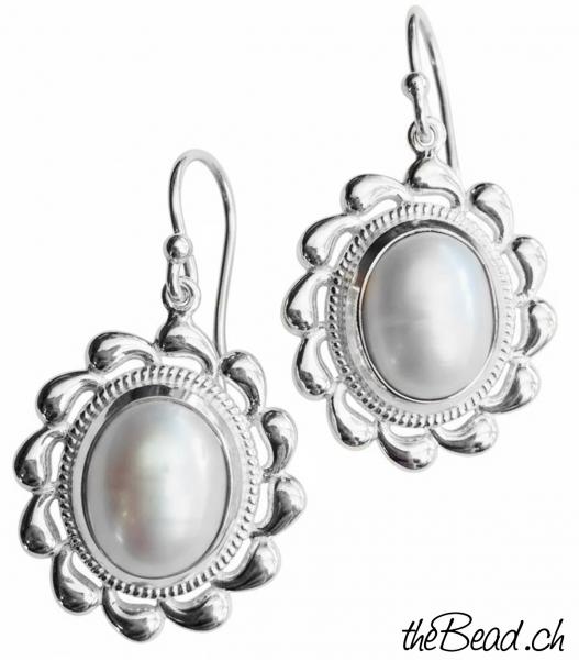 Ohrhänger perlen 925 Silber online kaufen