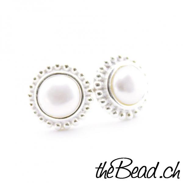 Schmuck Onlineshop theBead  Design Ohrstecker aus 925 sterling Silber schweizer onlineshop