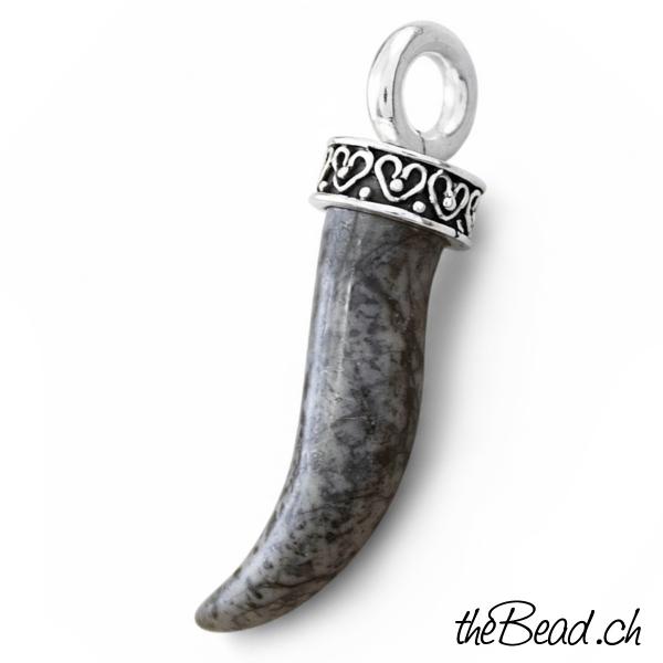 ZUahn Picasso Jaspis Anhänger