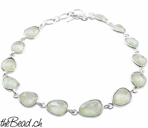 prehnit silberarmbänder silber damenarmband armband geschenkidee