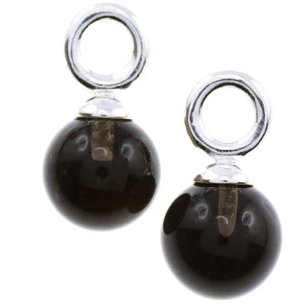 smoky quartz earrings