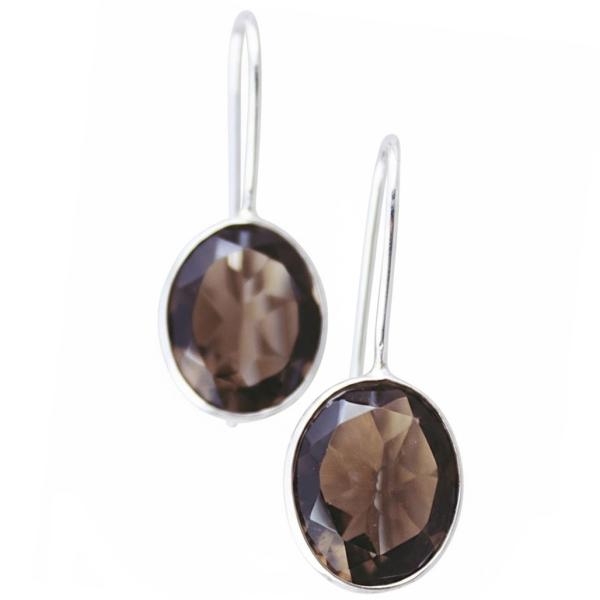 Rauchquarz  Ohrhänger