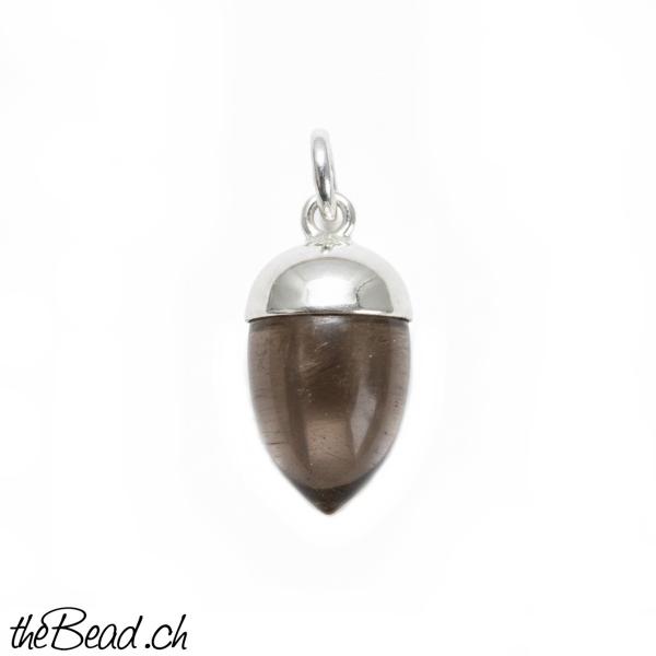 rauchquarz anhänger