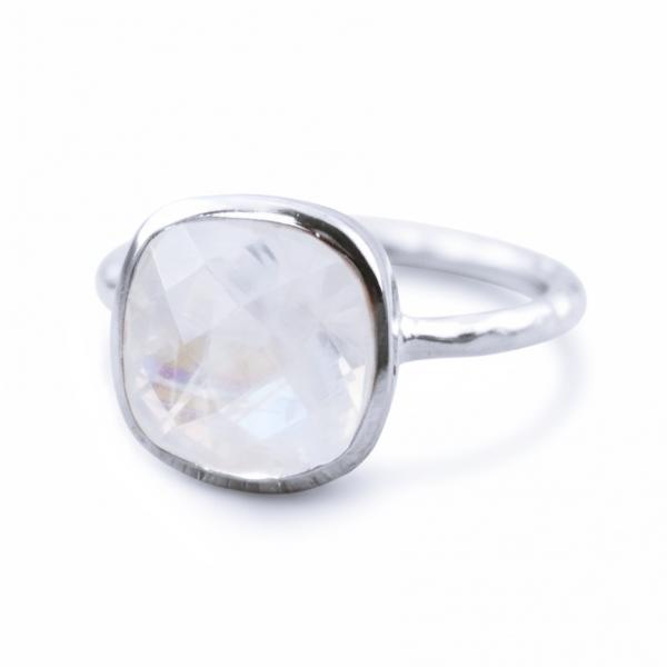 silber finger ring und finger ringe aus echtsilber und mondstein