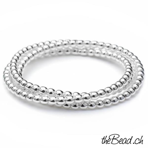 Silberring bestehend aus 3 einzelnen Ringen