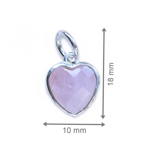 rosenquarz anhänger