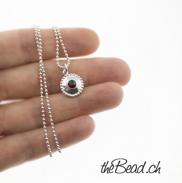 GRANAT  Silberschmuck schweizer onlineshop thebead