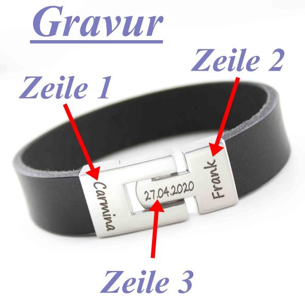 Damen Armband graviert tolle Geschenkidee