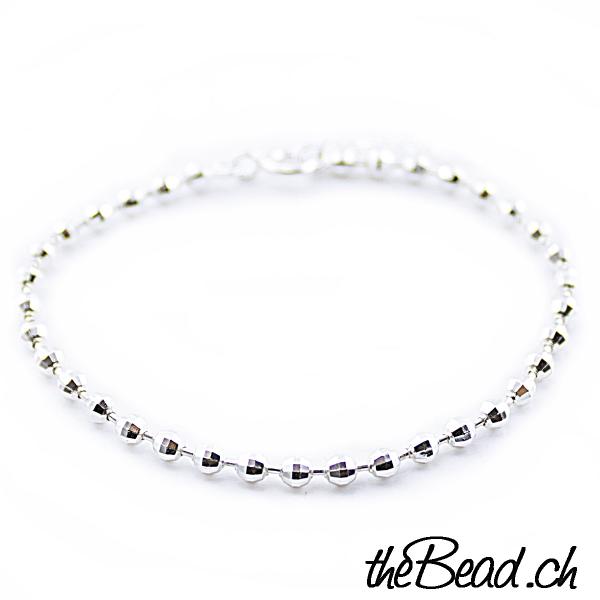 925 sterling silber kugelarmband und armbänder aus ringen aus 925 sterling silberschmuck von thebead