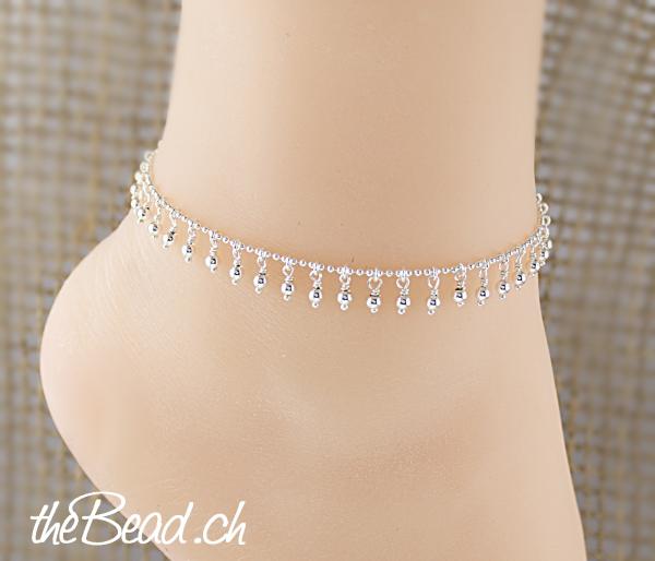 anklet made of 925 sterling silver