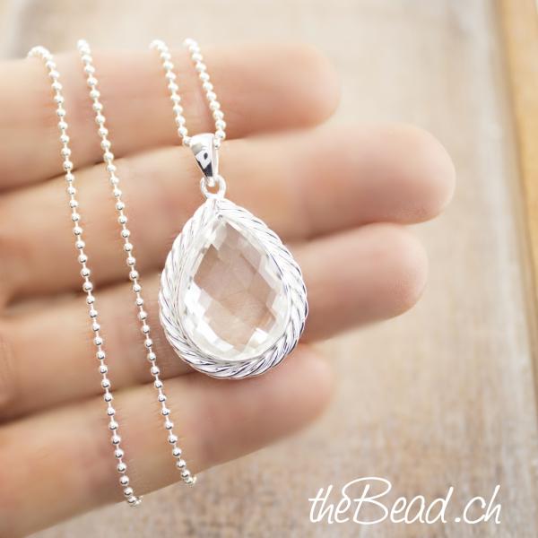 crystal necklace