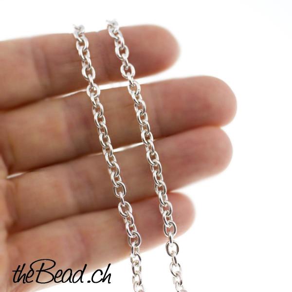 männerhalsketten aus silber von thebead