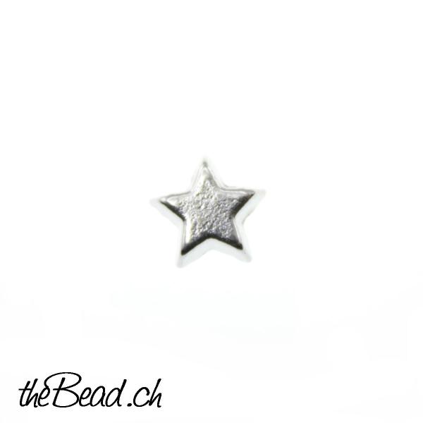 Mini STERN zum Einlegen in LA VIE Medaillon