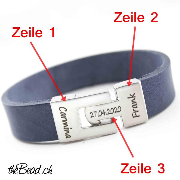 bracelet engraved