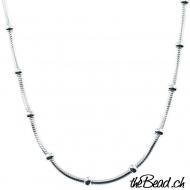 Silber SCHLANGENKETTE mit Kügelchen