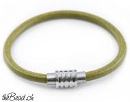 lederarmband mit magnetverschluss