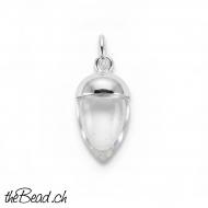 bergkristall anhänger