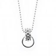 silver necklace