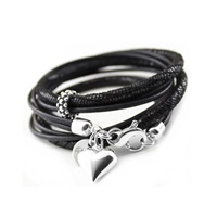 Schwarze Armbänder accessoires
